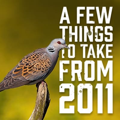 Reflections and takeaways from 2011