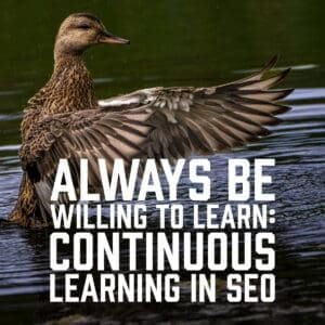 Always Be Willing To Learn- Continuous Learning in SEO