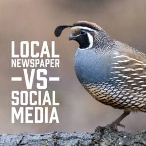 Local Newspaper vs Social Media